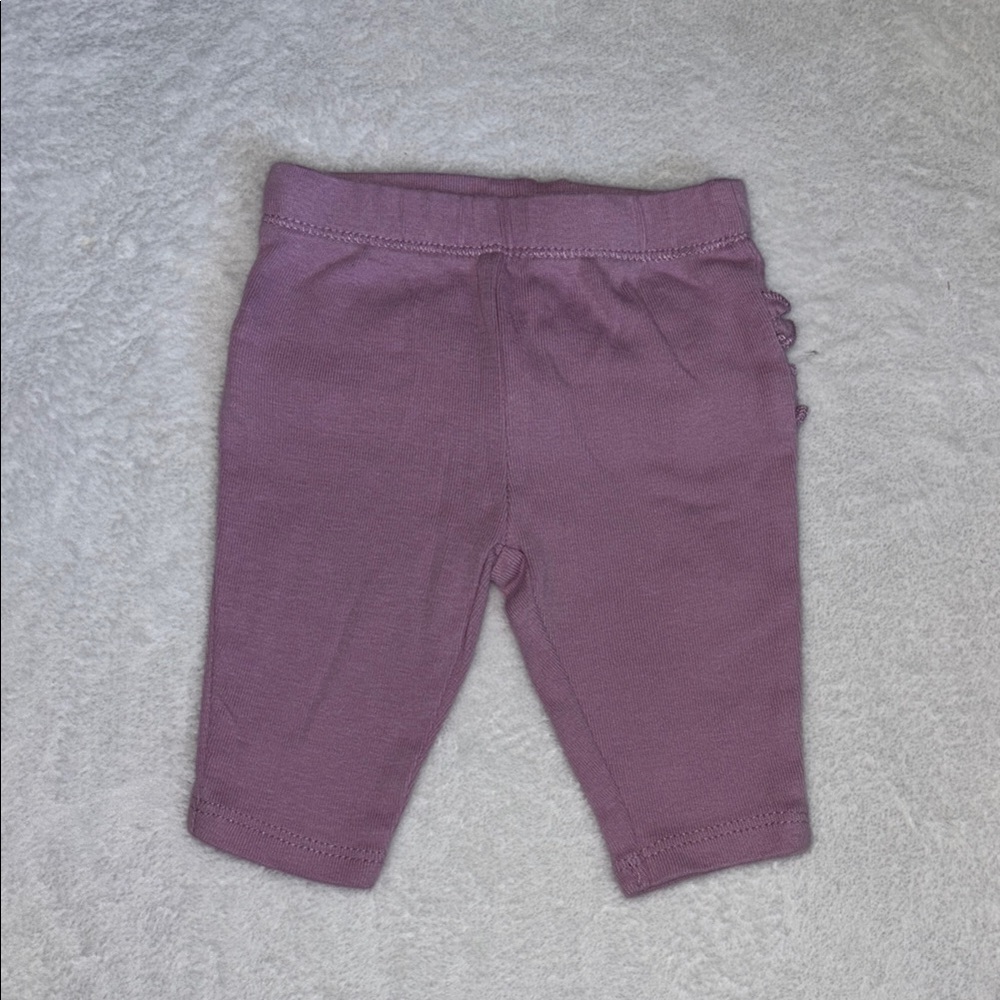 (3 for $10) carters Purple Baby Leggings baby girl clothing